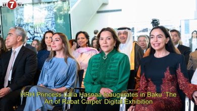 Photo of HRH Princess Lalla Hasnaa Inaugurates in Baku ‘The Art of Rabat Carpet’ Digital Exhibition