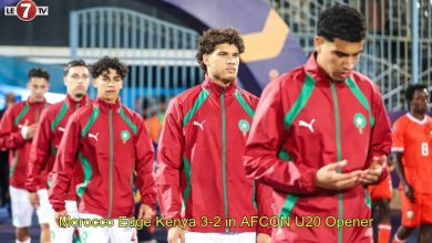 Photo of Morocco Edge Kenya 3-2 in AFCON U20 Opener