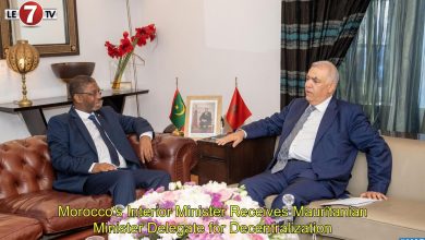 Photo of Morocco’s Interior Minister Receives Mauritanian Minister Delegate for Decentralization