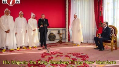 Photo of His Majesty the King Receives Three New Members of the Supreme Council of the Judiciary