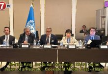Photo of HM the King, Jordanian Sovereign Share Same Vision of a Peaceful, Coexistent Middle East – Hilale