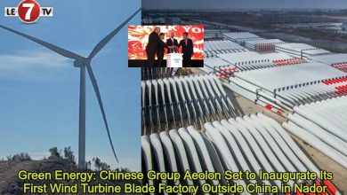 Photo of Green Energy: Chinese Group Aeolon Set to Inaugurate Its First Wind Turbine Blade Factory Outside China in Nador