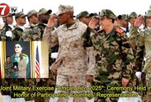Photo of Joint Military Exercise “African Lion 2025”: Ceremony Held in Honor of Participating Countries’ Representatives