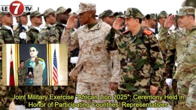Photo of Joint Military Exercise “African Lion 2025”: Ceremony Held in Honor of Participating Countries’ Representatives