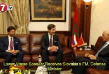Photo of Lower House Speaker Receives Slovakia’s FM, Defense Minister