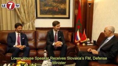 Photo of Lower House Speaker Receives Slovakia’s FM, Defense Minister