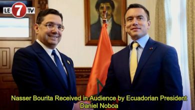 Photo of Nasser Bourita Received in Audience by Ecuadorian President Daniel Noboa