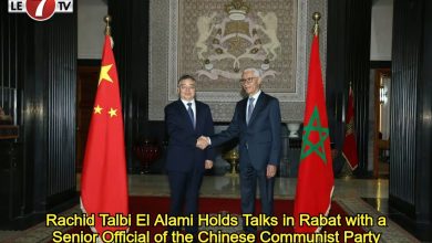 Photo of Rachid Talbi El Alami Holds Talks in Rabat with a Senior Official of the Chinese Communist Party