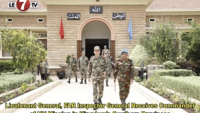 Photo of Lieutenant General, FAR Inspector General Receives Commander of UN Mission in Kingdom’s Southern Provinces