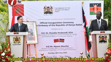 Photo of Republic of Kenya Inaugurates Embassy in Rabat