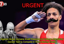 Photo of Algerian Boxer Aymane Khelif Required to Undergo Mandatory Gender Test to Compete in World Boxing Events