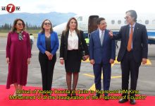 Photo of Arrival of Nasser Bourita in Quito to Represent HM King Mohammed VI at the Inauguration of the President of Ecuador