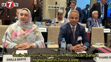 Photo of Socio-Economic Momentum in Moroccan Sahara Highlighted in Timor-Leste