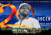 Photo of 50 Cent to Perform at the 20th Edition of Mawazine Festival!
