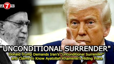 Photo of Donald Trump Demands Iran’s “Unconditional Surrender” and Claims to Know Ayatollah Khamenei’s Hiding Place