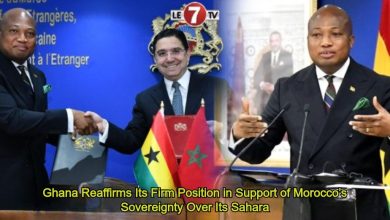 Photo of Ghana Reaffirms Its Firm Position in Support of Morocco’s Sovereignty Over Its Sahara