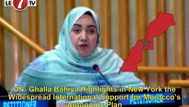 Photo of UN: Ghalla Bahiya Highlights in New York the Widespread International Support for Morocco’s Autonomy Plan