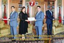 Photo of Nasser Bourita Receives Three New Ambassadors Accredited to His Majesty King Mohammed VI