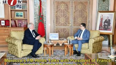 Photo of Morocco’s FM Holds Talks with President of France-Morocco Friendship Group in Senate