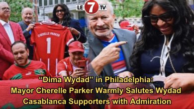 Photo of “Dima Wydad” in Philadelphia: Mayor Cherelle Parker Warmly Salutes Wydad Casablanca Supporters with Admiration