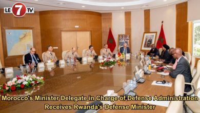 Photo of Morocco’s Minister Delegate in Charge of Defense Administration Receives Rwanda’s Defense Minister
