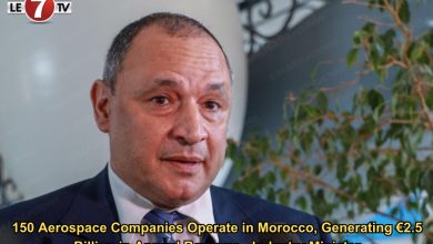 Photo of 150 Aerospace Companies Operate in Morocco, Generating €2.5 Billion in Annual Revenue – Industry Minister