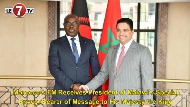Photo of Morocco’s FM Receives President of Malawi’s Special Envoy, Bearer of Message to His Majesty the King