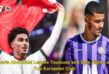 Photo of Zakaria Aboukhlal Leaves Toulouse and Sets Sights on a Top European Club