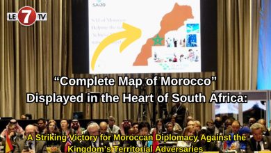 Photo of “Complete Map of Morocco” Displayed in the Heart of South Africa: A Striking Victory for Moroccan Diplomacy Against the Kingdom’s Territorial Adversaries