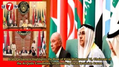 Photo of Arab Parliament Highlights the Role of King Mohammed VI, Chairman of the Al-Quds Committee, in Defending the Palestinian Cause