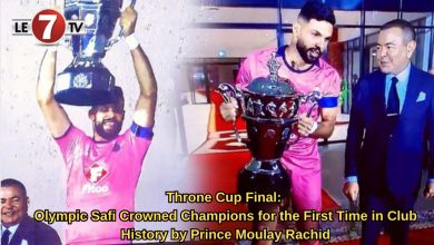 Photo of Throne Cup Final: Olympic Safi Crowned Champions for the First Time in Club History by Prince Moulay Rachid