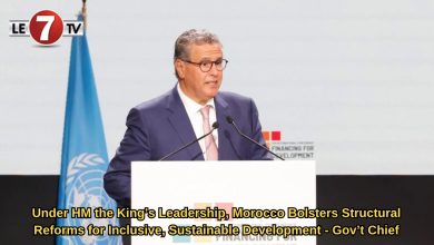 Photo of Under HM the King’s Leadership, Morocco Bolsters Structural Reforms for Inclusive, Sustainable Development – Gov’t Chief