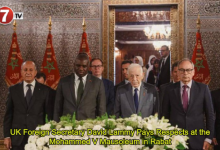 Photo of UK Foreign Secretary David Lammy Pays Respects at the Mohammed V Mausoleum in Rabat
