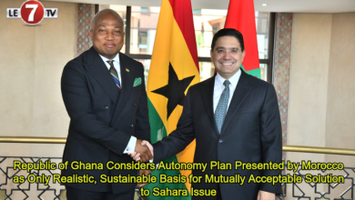 Photo of Republic of Ghana Considers Autonomy Plan Presented by Morocco as Only Realistic, Sustainable Basis for Mutually Acceptable Solution to Sahara Issue