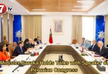 Photo of Minister Baraka Holds Talks with Speaker of Peruvian Congress