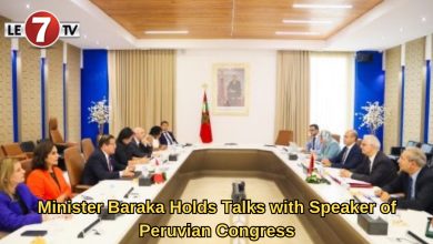 Photo of Minister Baraka Holds Talks with Speaker of Peruvian Congress