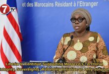 Photo of Liberia to Continue Supporting Morocco’s Territorial Integrity, Sovereignty, Autonomy Initiative as Only Solution