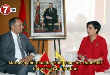 Photo of Morocco and Ecuador Hold Talks on Trade and Industrial Cooperation