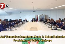 Photo of CAF Executive Committee Meets in Rabat Under the Presidency of Patrice Motsepe