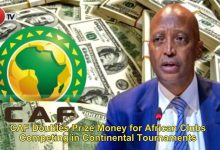 Photo of CAF Doubles Prize Money for African Clubs Competing in Continental Tournaments