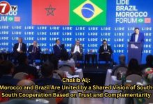 Photo of Chakib Alj: Morocco and Brazil Are United by a Shared Vision of South-South Cooperation Based on Trust and Complementarity