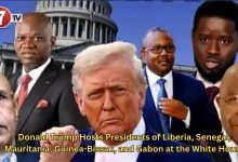 Photo of Donald Trump Hosts Presidents of Liberia, Senegal, Mauritania, Guinea-Bissau, and Gabon at the White House