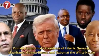 Photo of Donald Trump Hosts Presidents of Liberia, Senegal, Mauritania, Guinea-Bissau, and Gabon at the White House