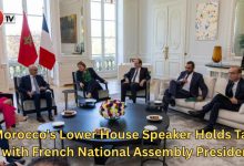 Photo of Morocco’s Lower House Speaker Holds Talks with French National Assembly President