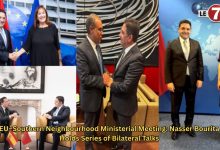 Photo of EU–Southern Neighbourhood Ministerial Meeting: Nasser Bourita Holds Series of Bilateral Talks