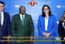 Photo of PAM Honors Jacob Zuma, Historic Figure of the Anti-Apartheid Struggle and Former President of South Africa