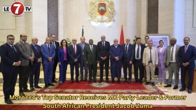 Photo of Morocco’s Top Senator Receives MK Party Leader & Former South African President Jacob Zuma