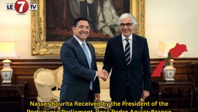 Photo of Nasser Bourita Received by the President of the Portuguese Parliament, José Pedro Aguiar-Branco
