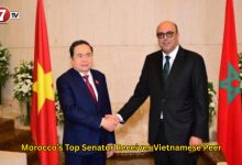 Photo of Morocco’s Top Senator Receives Vietnamese Peer