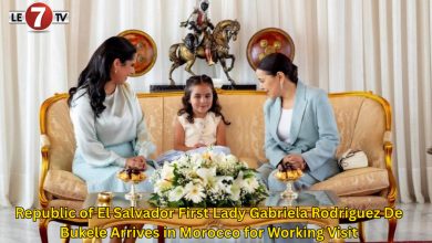 Photo of Republic of El Salvador First Lady Gabriela Rodriguez De Bukele Arrives in Morocco for Working Visit